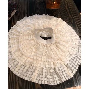 MonnaLisa Tiered Circle Party Skirt Sz 8